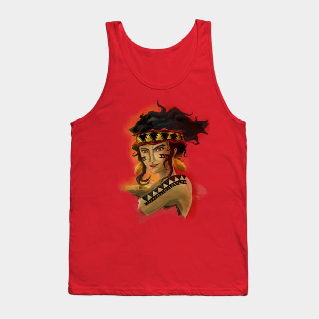 Woman Pintado Warrior Tank Top by BRed_BT